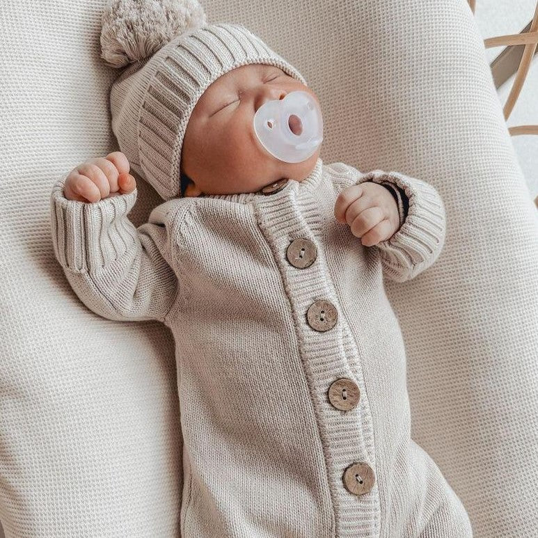 Newborn Knitted Rompers