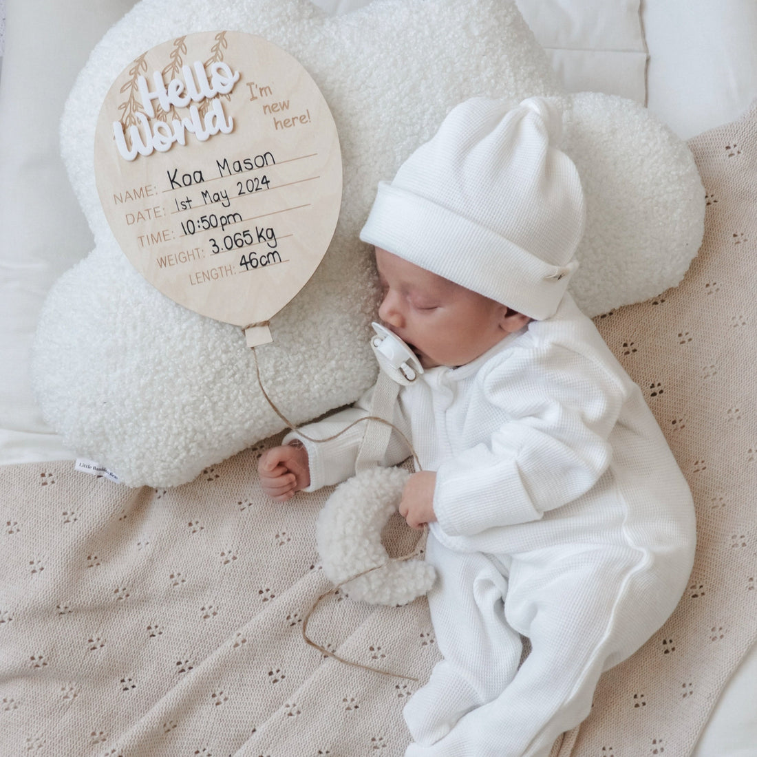 Birth Announcement Bundle - Surprise Baby