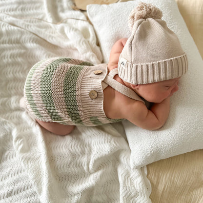 Knitted Beanie - Mushroom