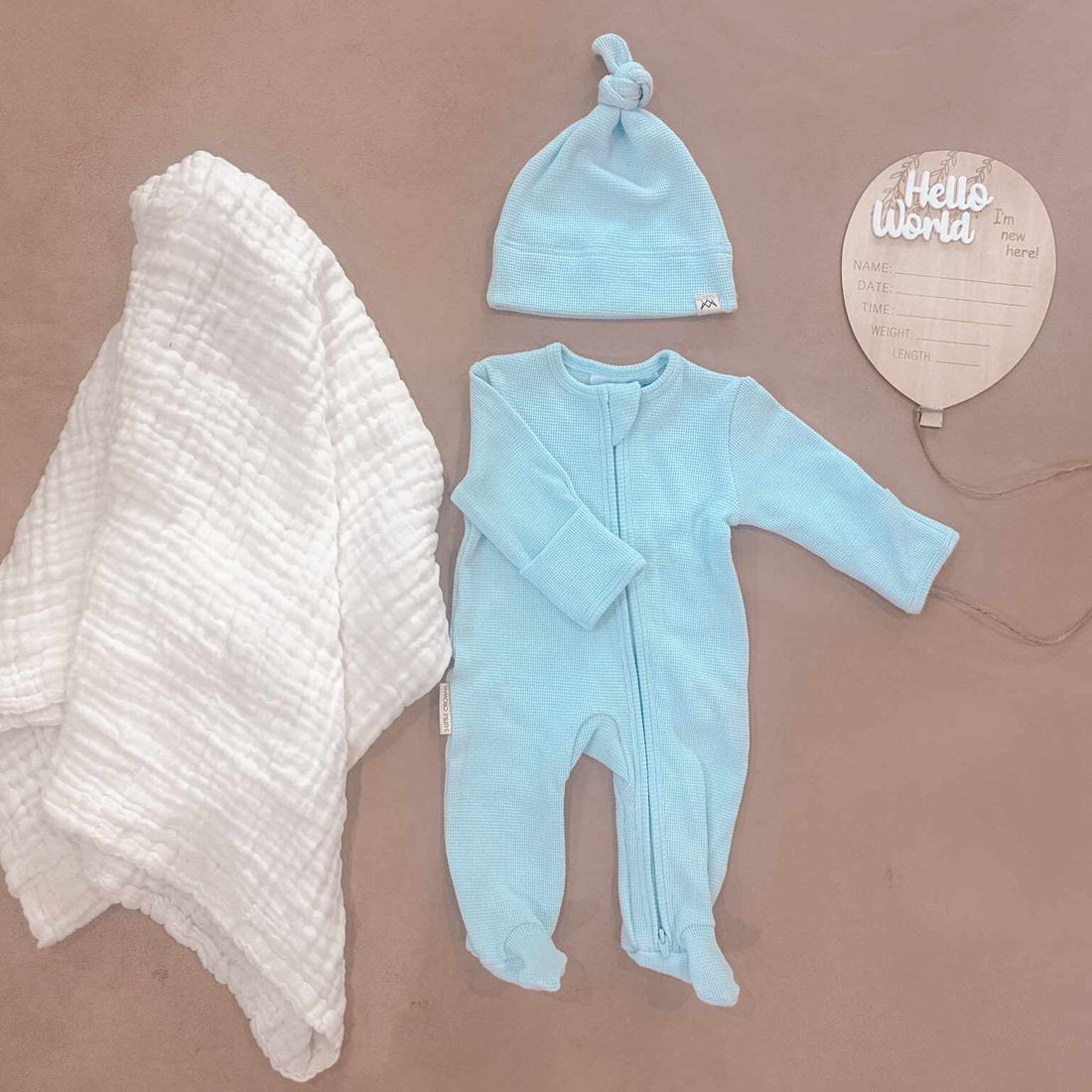 Birth Announcement Bundle - Baby Boy